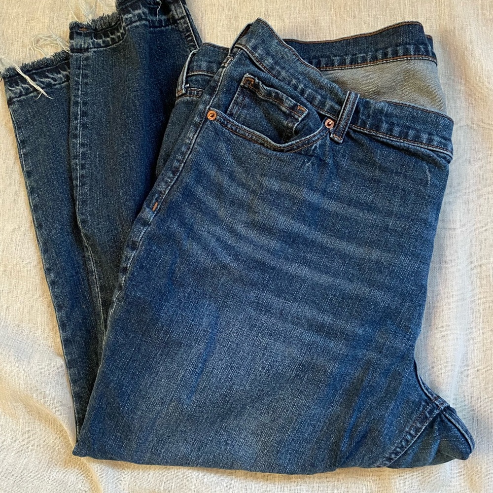 Old Navy Boyfriend Blue Denim Jeans
